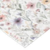 Floral Waterverf Styl Botanische Tafeldoek Tafelkleed (Gekanteld)