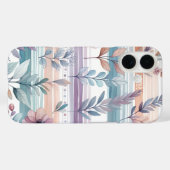 Floral Waterverf telefoonhoesje Case-Mate iPhone Case (Achterkant (horizontaal))