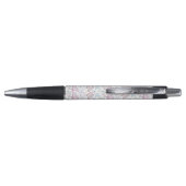 Floral Waterverf Unicorn Pattern Pen (Achterkant)