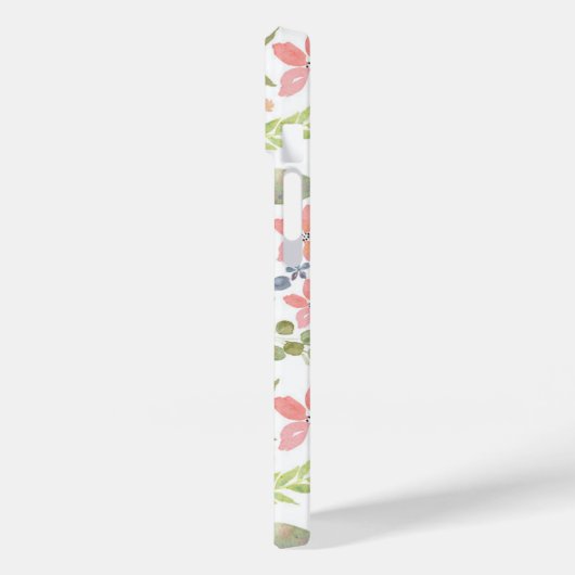 Floral Waterverf van telefoonkwestie  Case-Mate iPhone Case (Achterkant / Links)