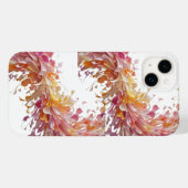 Floral Wave Elegance – Vibrant Petal Art iPhone 14 Case-Mate iPhone Case (Achterkant (horizontaal))