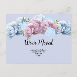 Floral We hebben Briefkaart verplaatst