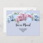 Floral We hebben Briefkaart verplaatst (Voorkant / Achterkant)