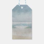 Floral Wedding Arch met Nautical Net Cadeaulabel (Achterkant)
