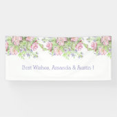 Floral Wedding Banner (Horizontaal)