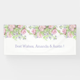 Floral Wedding Banner