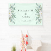 Floral Wedding Banner (Insitu)