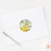 Floral Wedding Bedankt Sticker (Envelop)