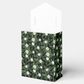 Floral Wedding Black and White Rose Bedankdoosjes (Geopend)