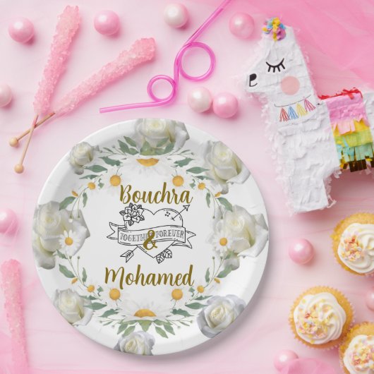 Floral Wedding Bord (Feest)