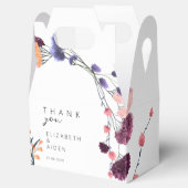 Floral Wedding Box Geschenkschachtel Bedankdoosjes (Geopend)