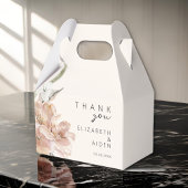 Floral Wedding Box Geschenkschachtel Bedankdoosjes