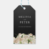 Floral Wedding Cadeaulabel (Achterkant)