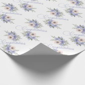 Floral Wedding Cadeaupapier (Hoek)