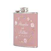 Floral Wedding Crown Heupfles (Links)