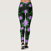 Floral Wedding Dresses Leggings (Achterkant)