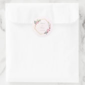 Floral wedding Envelop Seals wedding stickers (Tas)