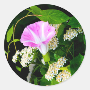 Floral Wedding Envelope Seal Sticker Large