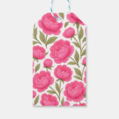 Floral wedding Gift Tag Cadeaulabel (Achterkant)