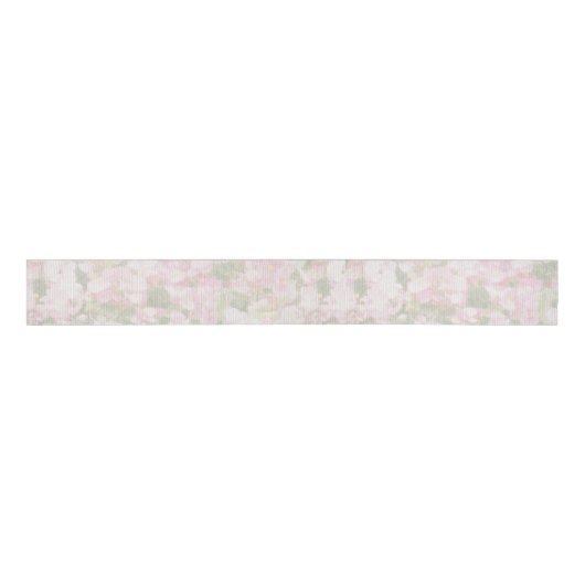 Floral Wedding Grosgrain Lint (Voorkant)