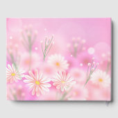 Floral Wedding Guest Book Gastenboek (Achterkant)