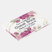 Floral Wedding Guest Book Gastenboek (Hoek)