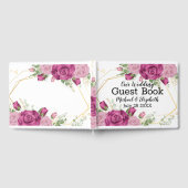 Floral Wedding Guest Book Gastenboek (Volledig)