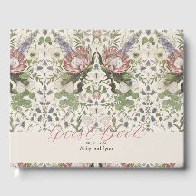 Floral Wedding Guest Book