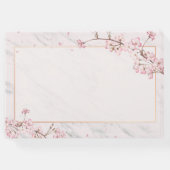 Floral Wedding Guest Book Gastenboek (Achterkant)