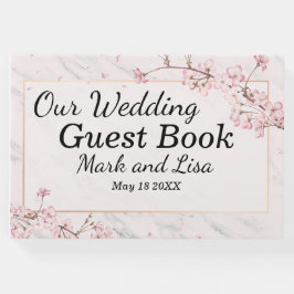 Floral Wedding Guest Book Gastenboek
