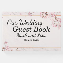 Floral Wedding Guest Book Gastenboek