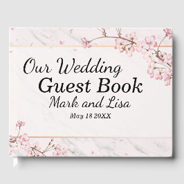 Floral Wedding Guest Book Gastenboek