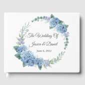 Floral Wedding Guest Book Gastenboek (Voorkant)
