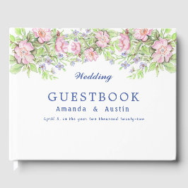 Floral Wedding Guestbook Gastenboek
