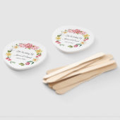 Floral Wedding Handwaaier (Niet-gemonteerd)