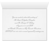 Floral Wedding Invitation (Binenzijde Horizontaal (Onderkant))