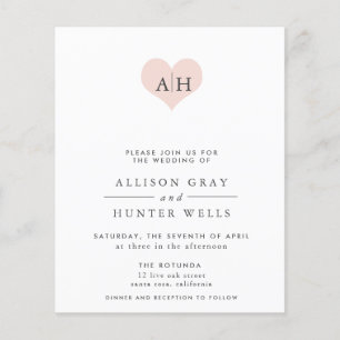 Floral Wedding Invitation Flyer