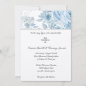 Floral Wedding Invitation Kaart (Voorkant)