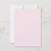 Floral Wedding Invitation Template Wedding Bedankkaart (Achterkant)