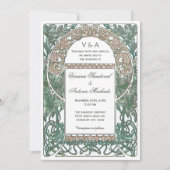  Floral Wedding Invitations I Kaart (Voorkant)