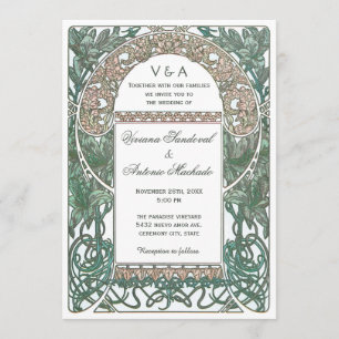 Floral Wedding Invitations I Kaart