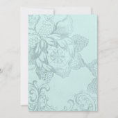  Floral Wedding Invitations Kaart (Voorkant)