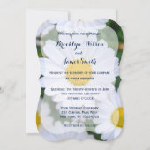 Floral Wedding Invitations with Daisy Kaart (Voorkant)