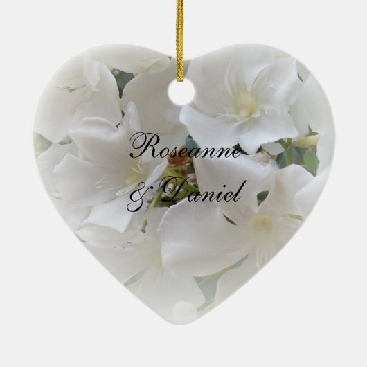 Floral Wedding Jubileum Ornament (Achterkant)