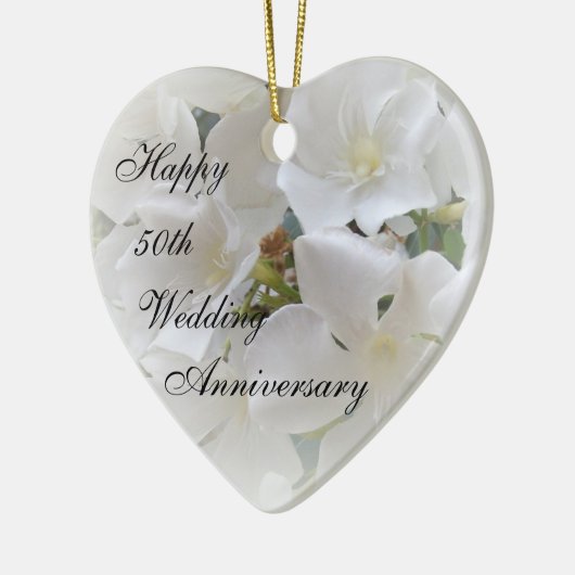 Floral Wedding Jubileum Ornament (Links)