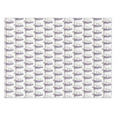 Floral Wedding Jubileum Vrijgezellenfeest Cake Tafelkleed (Voorkant (Horizontaal))