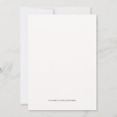  Floral Wedding Kaart (Achterkant)