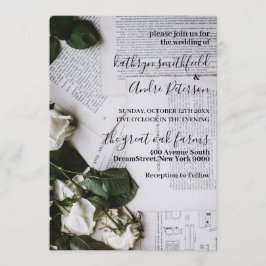  Floral Wedding Kaart