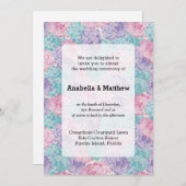 Floral Wedding Kaart (Voorkant / Achterkant)