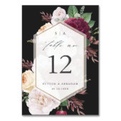  Floral Wedding Kaart (Achterkant)